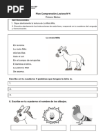 Guía Sep 4 Lenguaje Primero Básico PDF