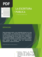 La Escritura