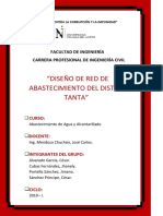 Red de Distribución de Agua en Tanta