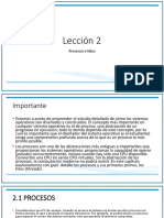 Lección 2 Sistemas Operativos