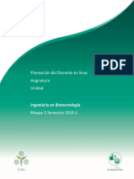 Planeación Didáctica Del Docente en Línea