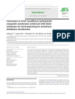 Lietal. 2019 FabricationofPVDFnanofibroushydrophobiccompositemembranesreinforcedwithfabricsubstratesviaelectrospinning