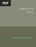 Making An Ad: Film Basic