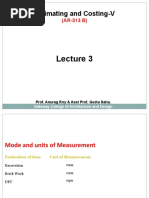 Estimation and Costing Lecture 3