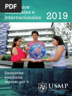 Usmp Convenios Nacionales-Internacionales PDF