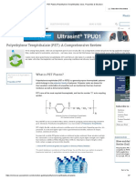 PET Plastic (Polyethylene Terephthalate) - Uses, Properties & Structure