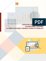 NAL Algorithmic Trading and Computational Finance Using Python Brochure 30 PDF