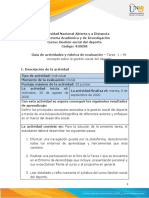 Guia de Actividades y Rúbrica de Evaluación - Tarea 1 - Mi Concepto Sobre La Gestión Social Del Deporte