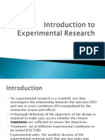 Lecture 4 - Principles of Experimental Design