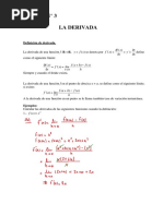 Unidad 3 (La Derivada-Reglas de Derivacion) PDF