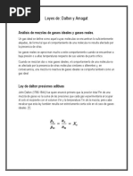 Leyes de Dalton