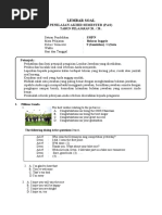 Soal PAS Bahasa Inggris Kelas 9 K13 Semester 1