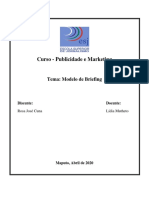 Modelo de Briefing PDF