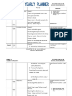 English 1 Yearly Planner Grade 1