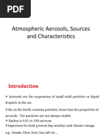 Atmospheric Aerosols, Sources and Characteristics