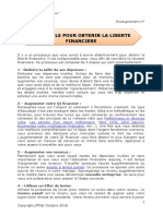 5 Conseils Pour Obtenir La Liberté Financière 1