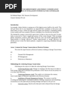 Power Factor Improvement and Energy Conservation