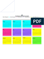 Football Periodization