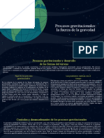 Capitulo 15 Procesos Gravitacionales La Fuerza de La Gravedad