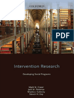 Fraser Et Al - Intervention Research. Developing Social Programs PDF