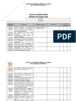 Lista de Verificacion SST