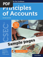 Principles of Accounts: Sample P Ages