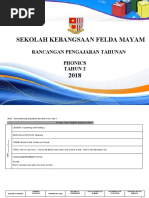 Sekolah Kebangsaan Felda Mayam: Rancangan Pengajaran Tahunan Phonics Tahun 2