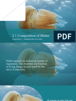 2.1 Composition of Matter: Chapter 2: Chemistry of Life