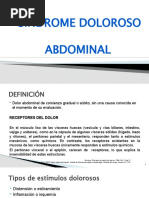 Sindrome Doloroso Abdominal