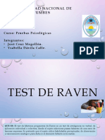 Test de Raven Exposicion