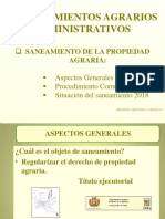 Saneamiento de La Propiedad Agraria 2 PDF