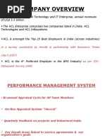 Performance Appraisal HCL