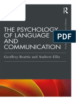 The Psychology of Language & Communication PDF