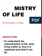 Chemistry of Life: By: Ruth Abigail C. Valdez