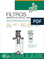 Filtros: Series SCF, SCH, SCR, SCC Y MPHC