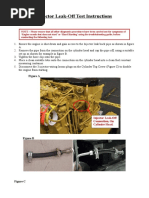 Injector Leak-Off Test