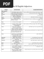 List of English Adjective1