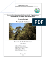 Expediente Tecnico Urubamba Biologia PDF