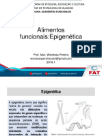 AULA Epigenetica e Alimentos Funcionais