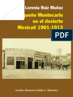 Un Pequeno Montecarlo en El Desierto