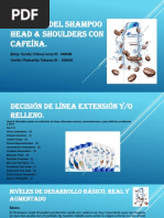 Análisis Del Shampoo Head & Shoulders Con Cafeína YENIFER Piedrahita PDF