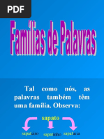 Famílias de Palavras