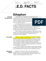 Ethephon - EPA FACT SHEET