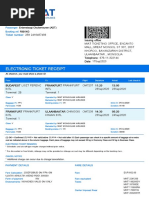 Your Electronic Ticket-EMD Receipt