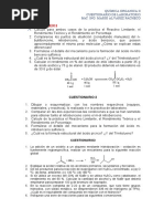 Práctica # 2 Cuestionario Obtención Meta-Dinitrobenceno