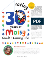 Maisy 30th Anniversary Press Kit Pages