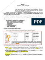 Functions, Limits, Continuity: Function Ornota Function?