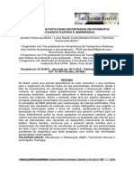 Diagnóstico de Patologias Encontradas em Pavimentos