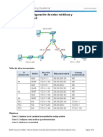 2.2.2.4 Packet Tracer - Configuring IPv4 Static and Default Routes Instructions PDF