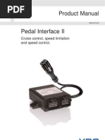 Product Manual Pedal Interface II